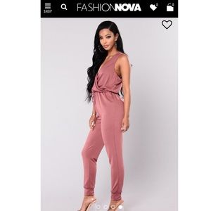 Mauve Jumpsuit from Fashion Nova